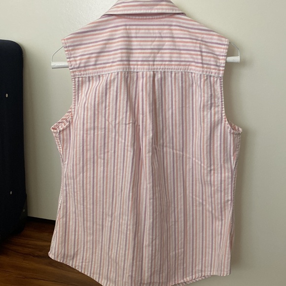 L.L. Bean striped button down shirt - Picture 5 of 8
